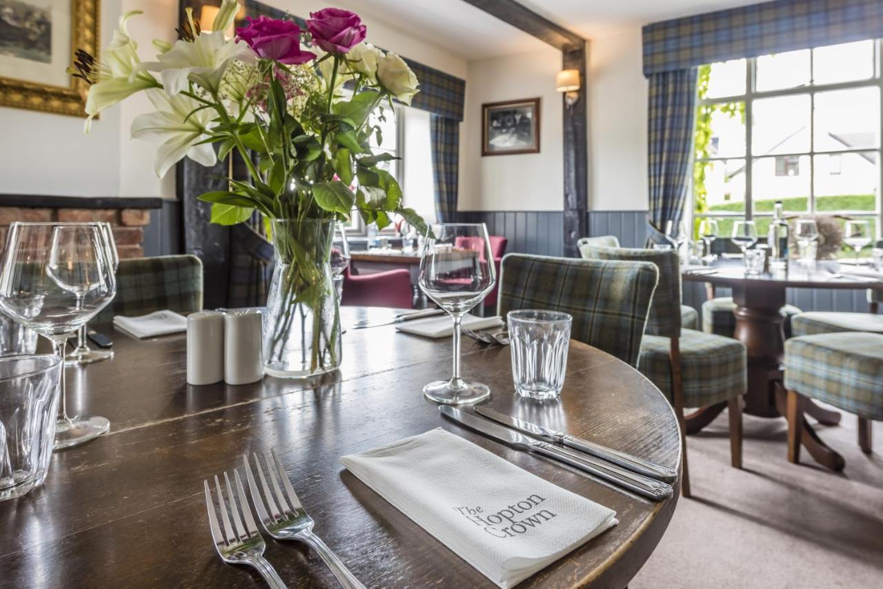 The Hopton Crown Hotell Cleobury Mortimer Eksteriør bilde